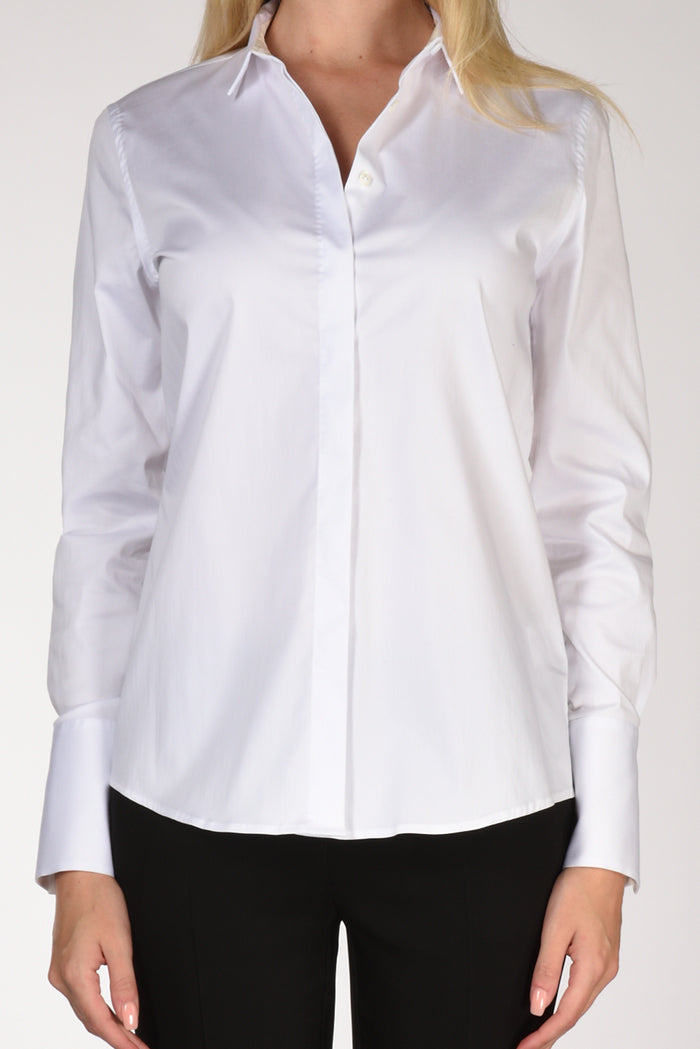 Sarte Pettegole Camicia Colletto Bianco Donna - 3