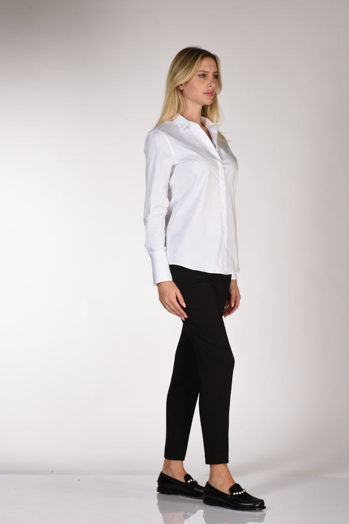 Sarte Pettegole Camicia Colletto Bianco Donna - 4