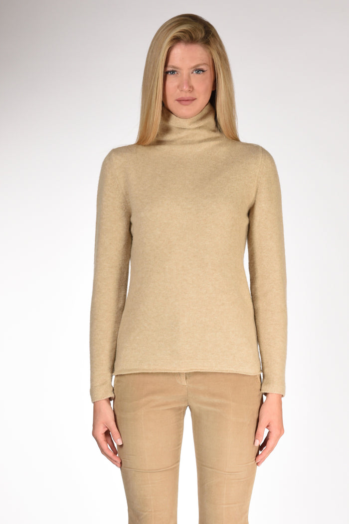 Anne Claire Maglia Beige Donna - 2