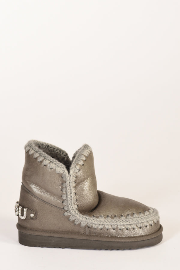 Mou Eskimo Logo Grigio Donna