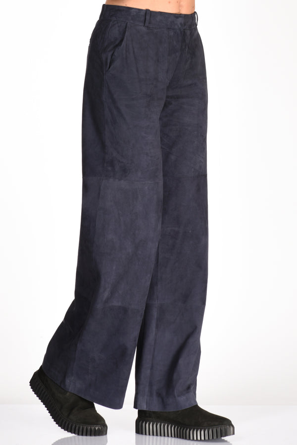 Kiltie Pantalone Andrea Blu Donna