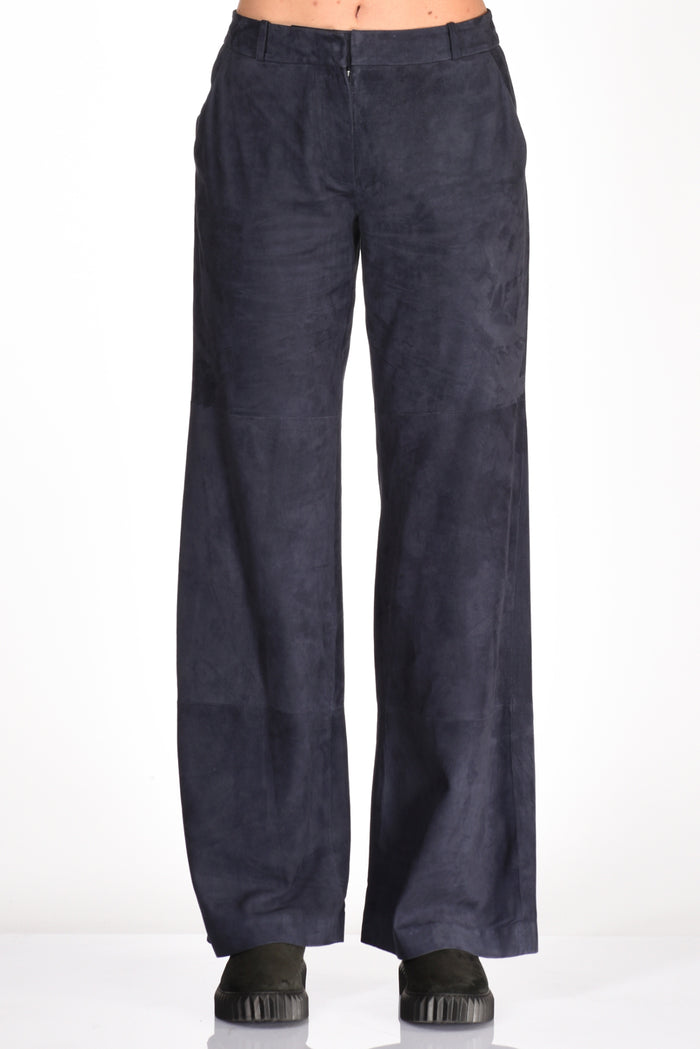 Kiltie Pantalone Andrea Blu Donna - 3