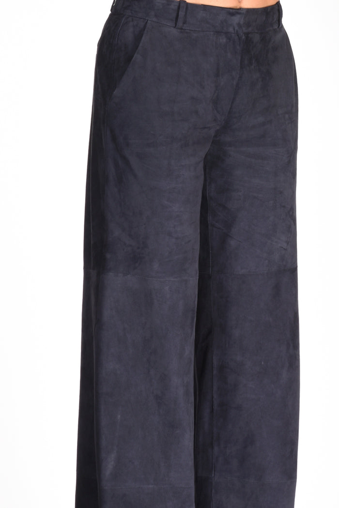 Kiltie Pantalone Andrea Blu Donna - 4