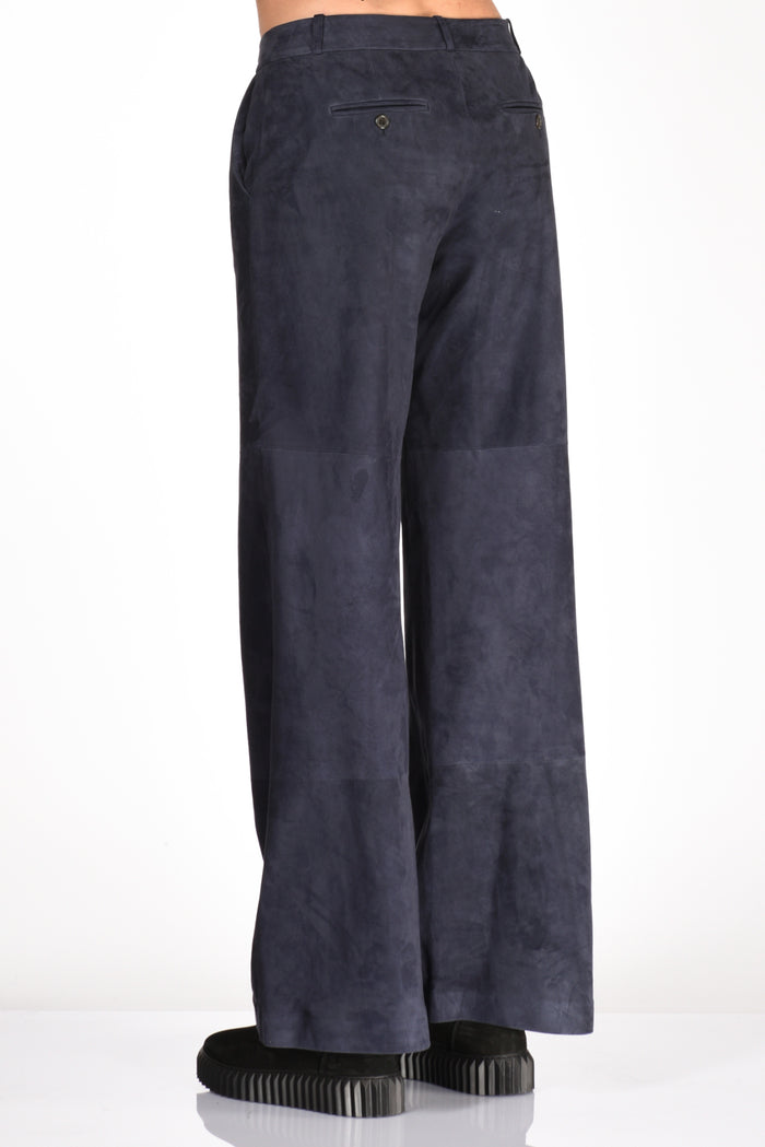 Kiltie Pantalone Andrea Blu Donna - 6