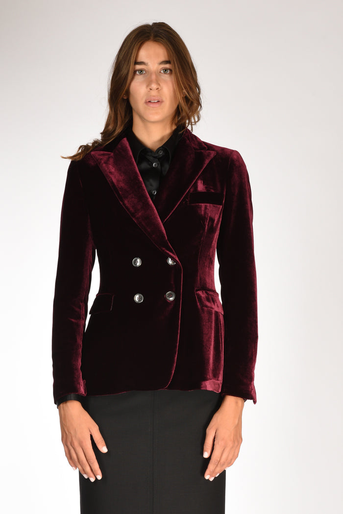 Kiltie Blazer Lauren Bordeaux Donna - 2