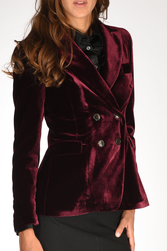 Kiltie Blazer Lauren Bordeaux Donna - 4