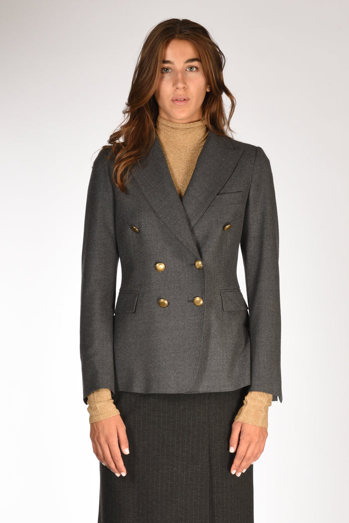 Kiltie Blazer Lauren Grigio Donna - 2