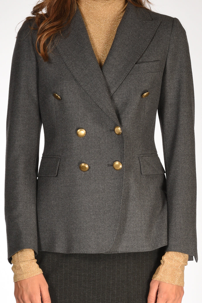 Kiltie Blazer Lauren Grigio Donna - 3