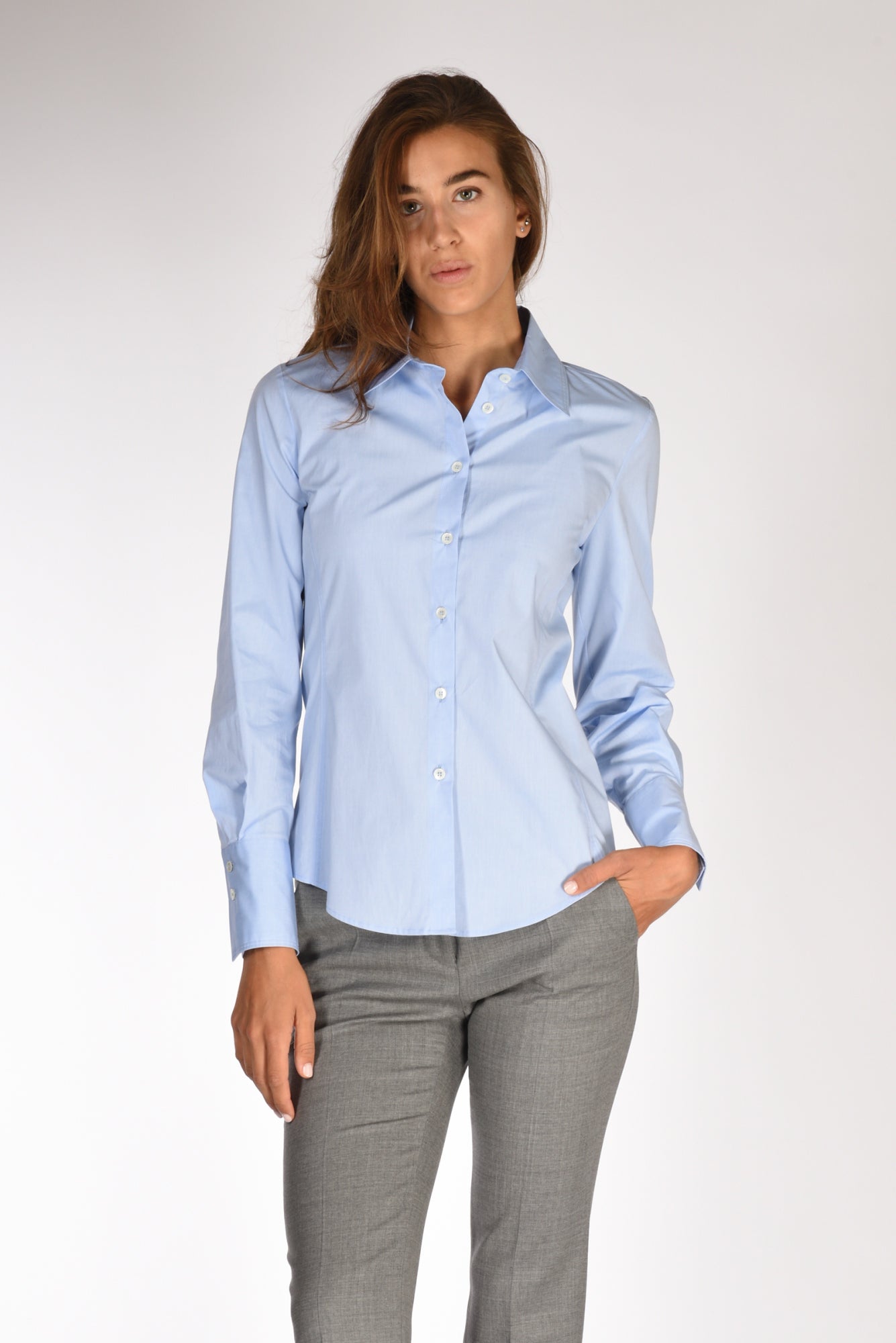 Robert Friedman Camicia Azzurro Donna