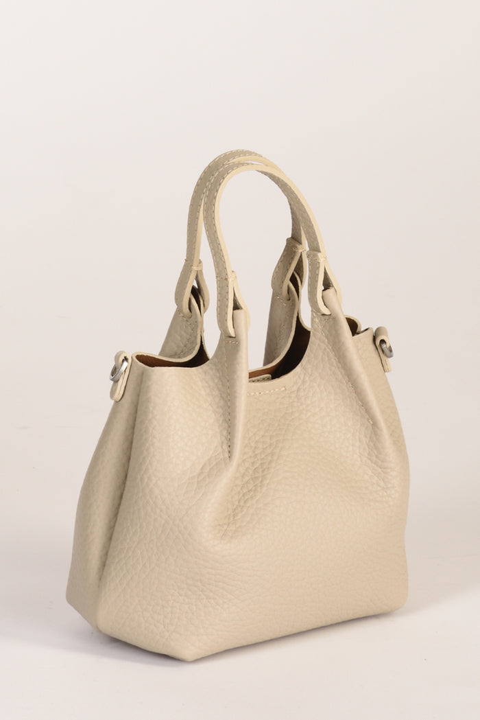 Gianni Chiarini Borsa Dua Bianco Naturale Donna - 5