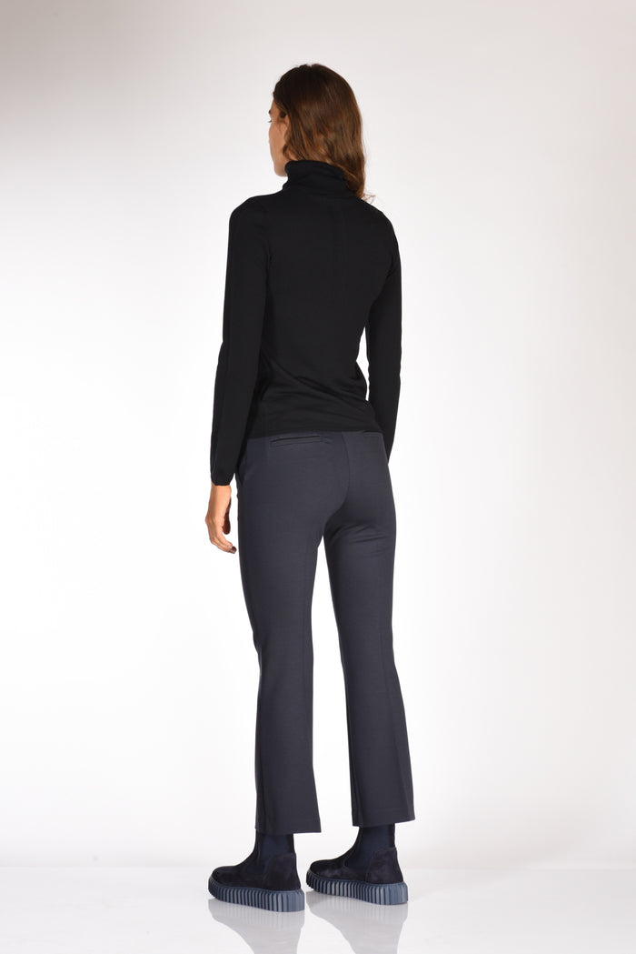 Zanone Slowear Collo Alto Slim Blu Donna - 5