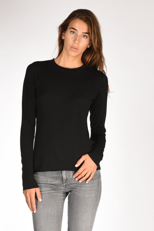 Shirt C Zero Tshirt Maglia Nero Donna