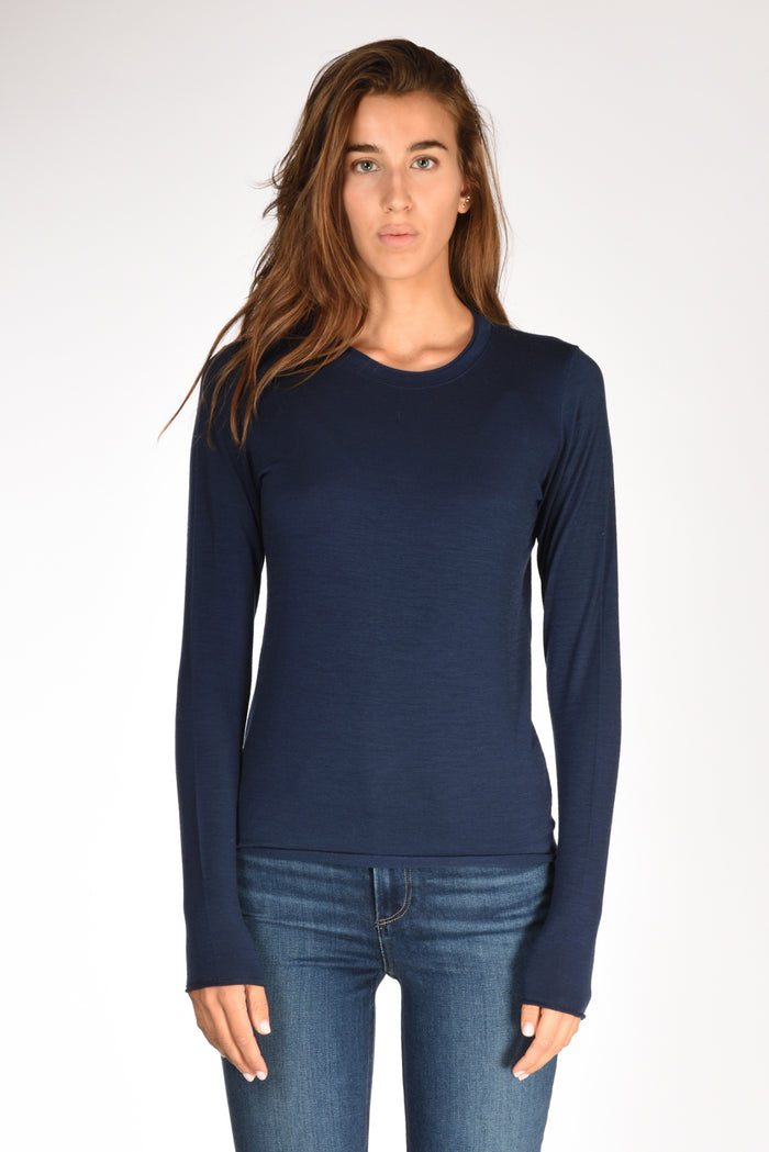 Shirt C Zero Tshirt Maglia Blu Donna - 3