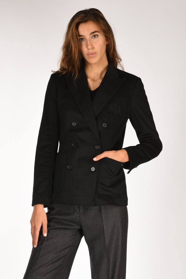 Polo Ralph Lauren Blazer Doppiop. Nero Donna