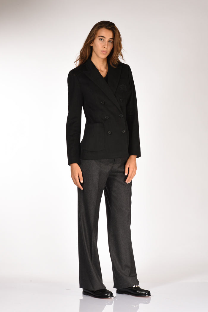 Polo Ralph Lauren Blazer Doppiop. Nero Donna - 4