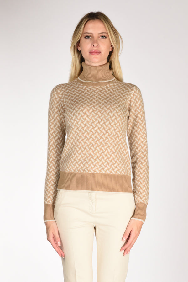 Drumohr Maglia Biscottino Beige Chiaro/beige Donna-2