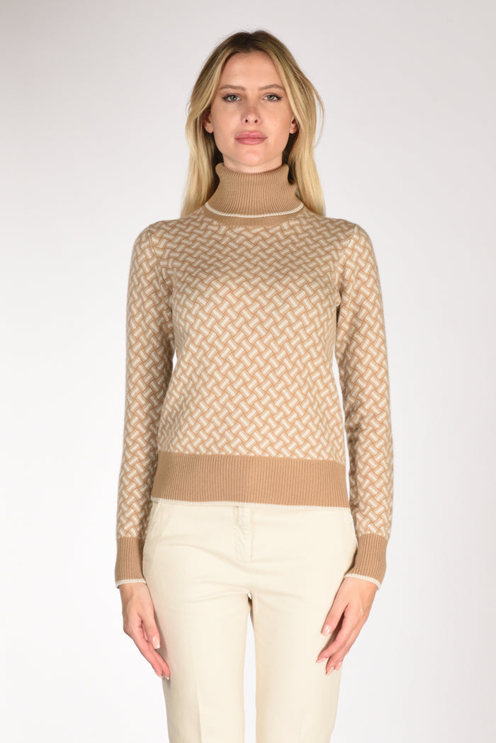 Drumohr Maglia Biscottino Beige Chiaro/beige Donna - 2