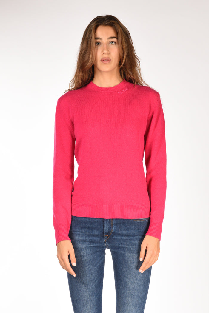 Mc2 Saint Barth Maglia Sorb Fucsia Donna - 2