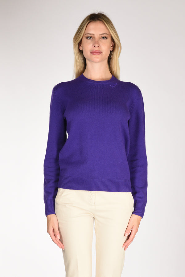 Mc2 Saint Barth Maglia Sorb Viola Donna-2