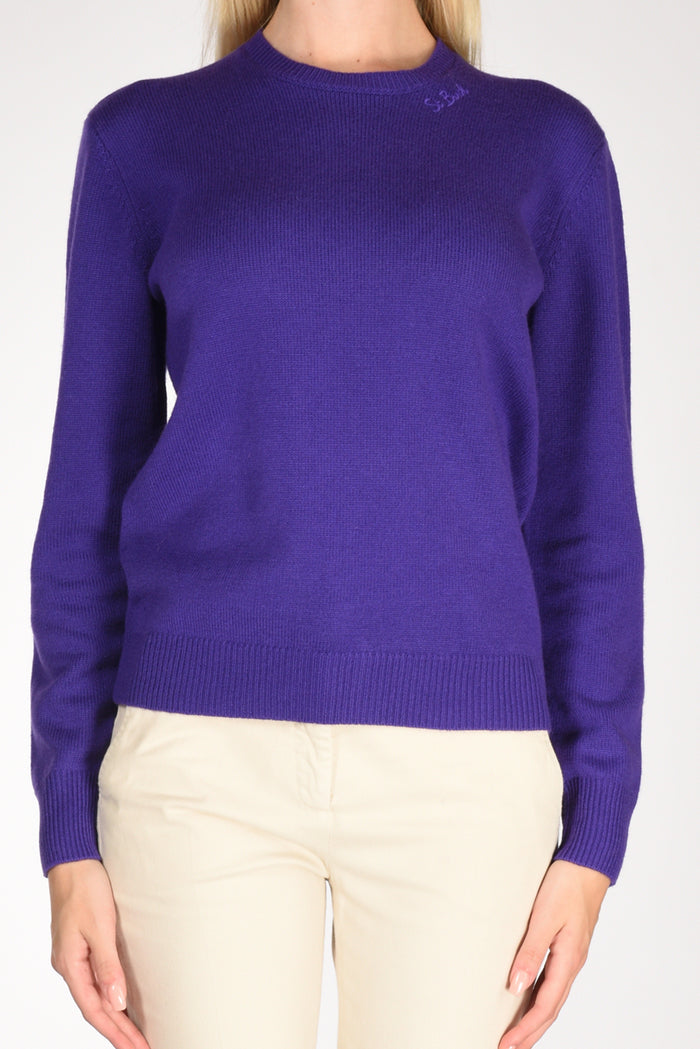 Mc2 Saint Barth Maglia Sorb Viola Donna - 3