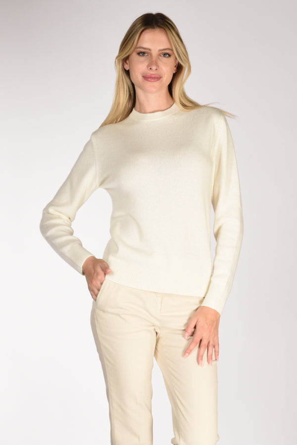 Mc2 Saint Barth Maglia Sorb Bianco Naturale Donna