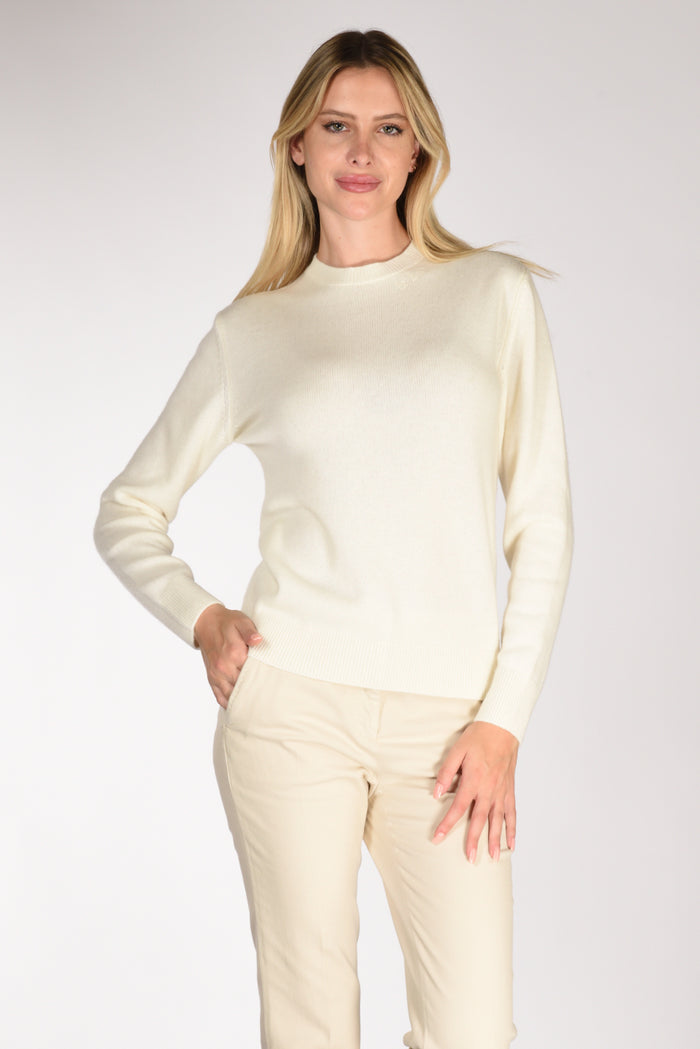 Mc2 Saint Barth Maglia Sorb Bianco Naturale Donna - 1