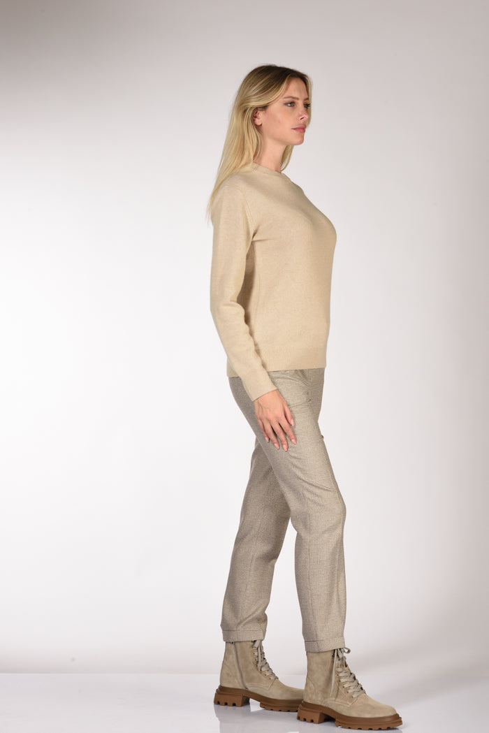 Mc2 Saint Barth Maglia Sorb Beige Donna - 4