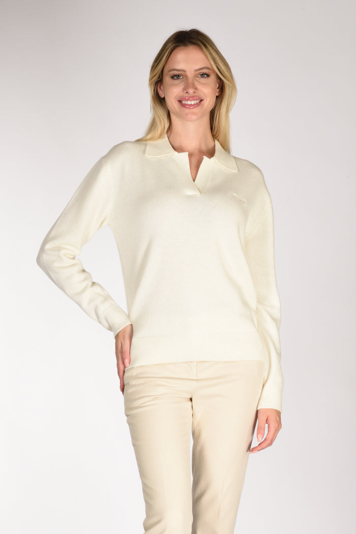 Mc2 Saint Barth Maglia Eze Bianco Naturale Donna - 1