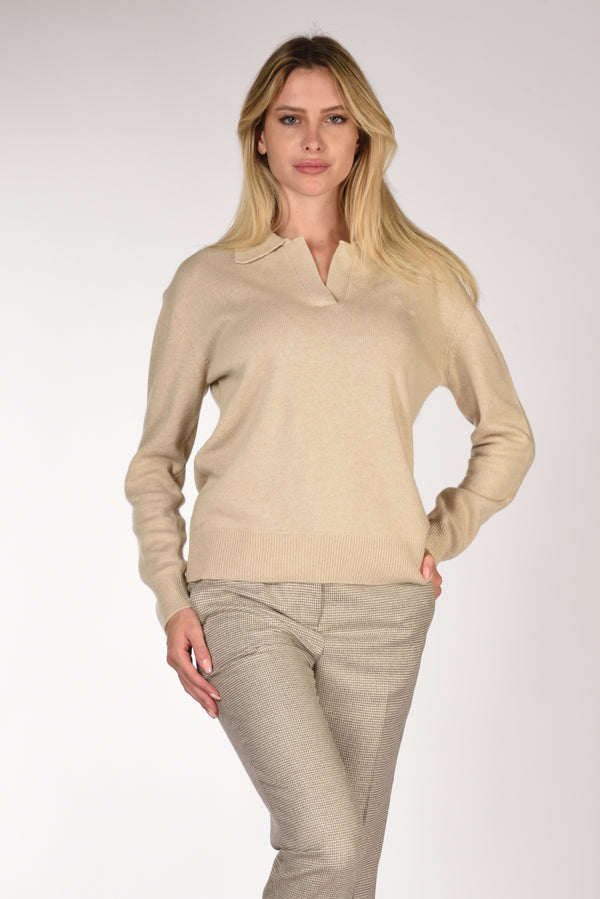 Mc2 Saint Barth Maglia Eze Beige Donna