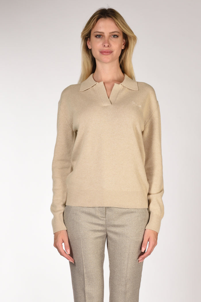 Mc2 Saint Barth Maglia Eze Beige Donna - 2