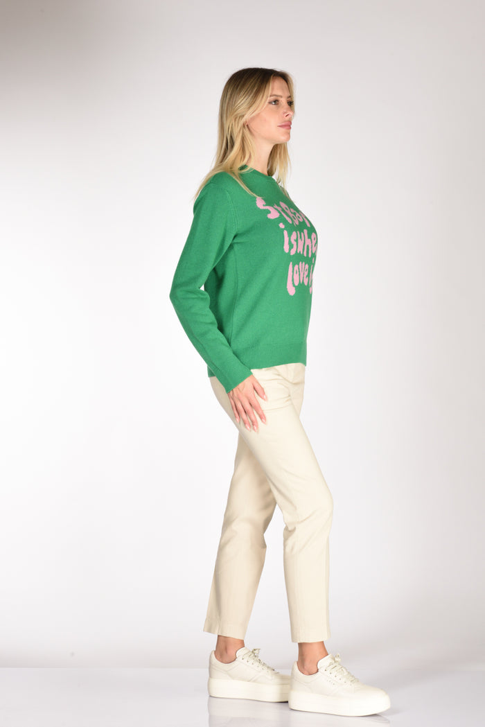 Mc2 Saint Barth Maglia New Verde Donna - 4