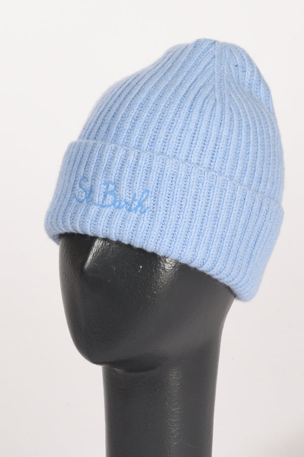 Mc2 Saint Barth Cappello Moss Azzurro Donna-2