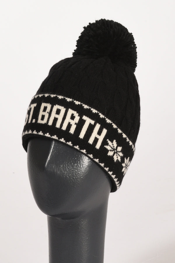 Mc2 Saint Barth Cappello Wilhelm Nero Donna-2