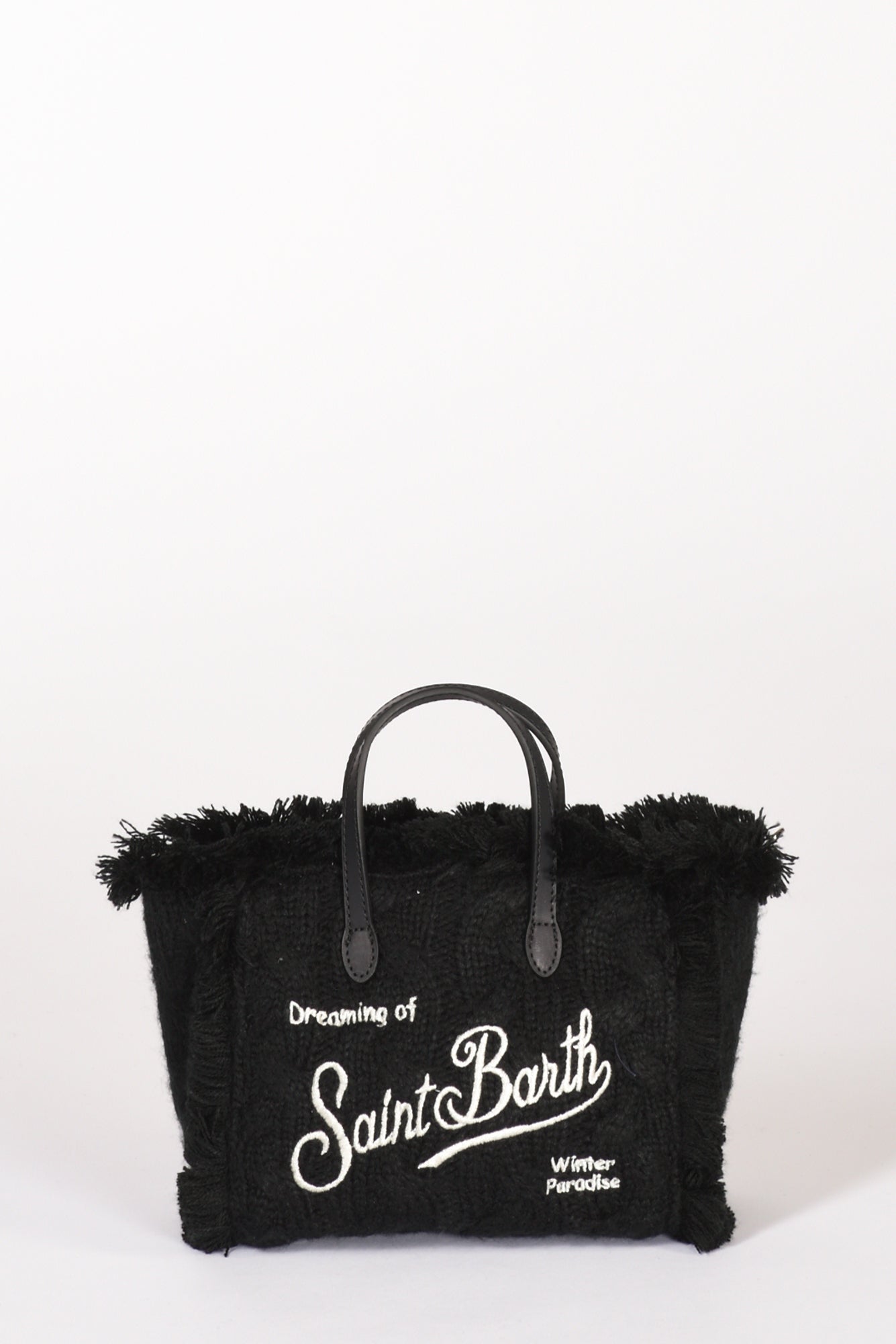 Mc2 Saint Barth Borsa Vanity Mini Nero/argento Donna