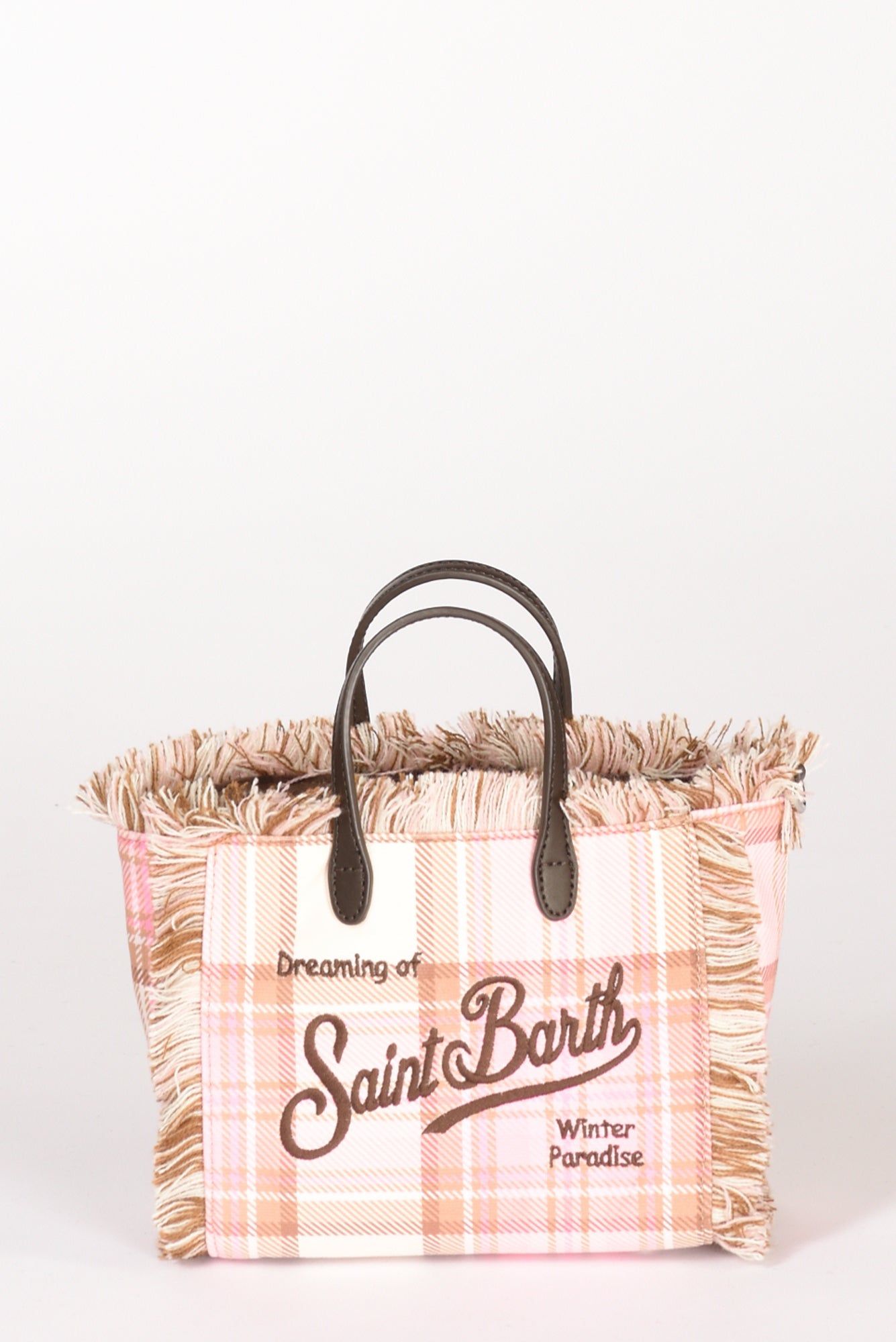 Mc2 Saint Barth Borsa Vanity Mini Rosa/beige Donna