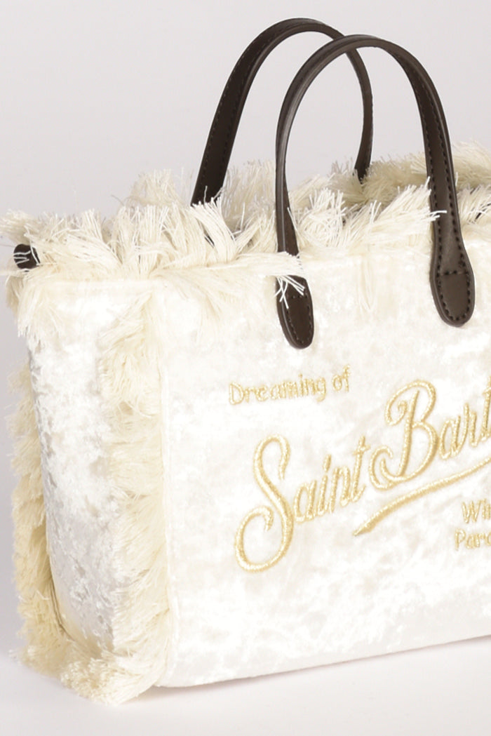 Mc2 Saint Barth Borsa Vanity Mini Bianco/oro Donna - 4