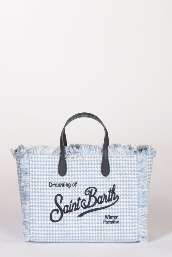 Mc2 Saint Barth Borsa Colette W Azzurro/bianco Donna