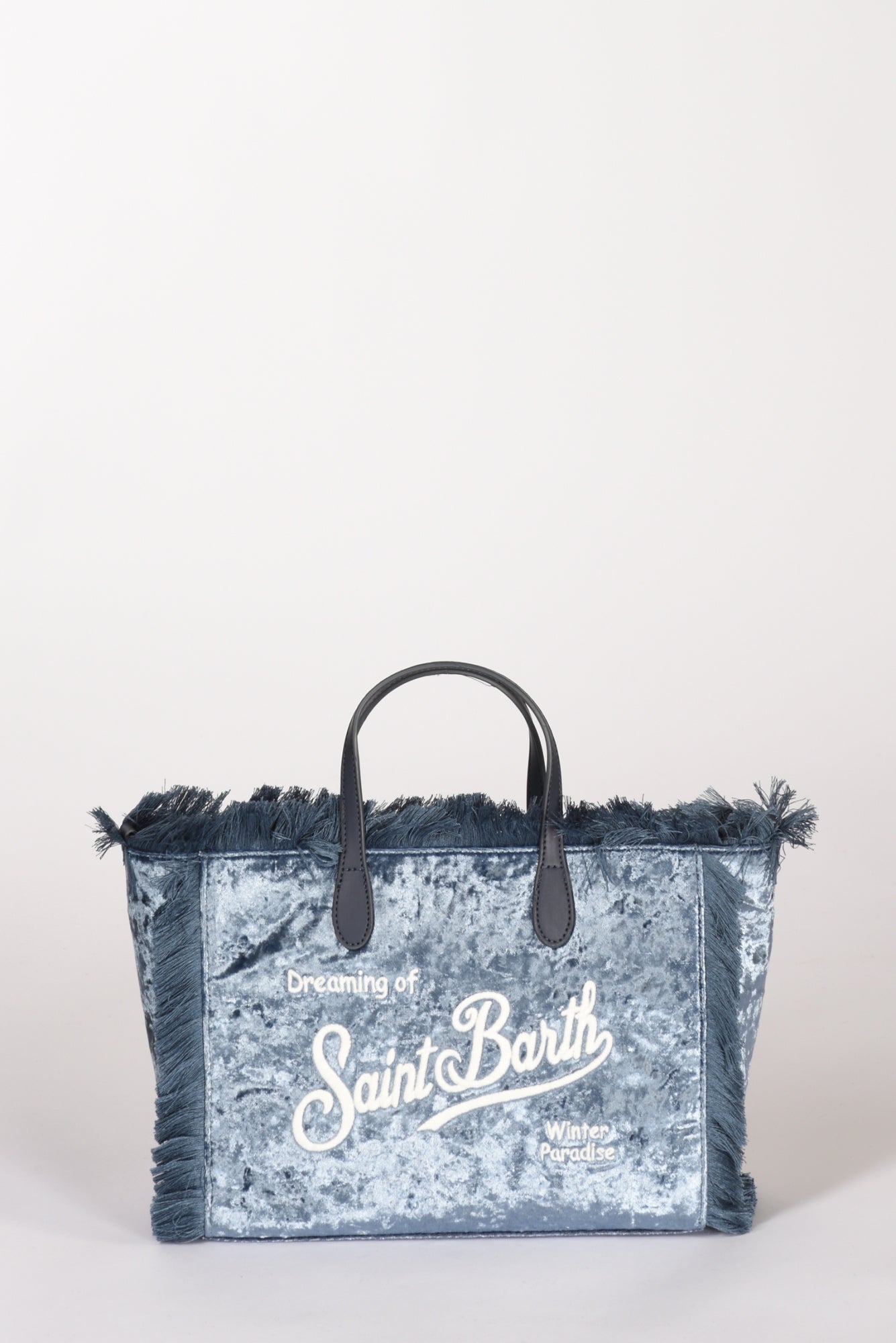 Mc2 Saint Barth Borsa Colette W Blu Chiaro Donna