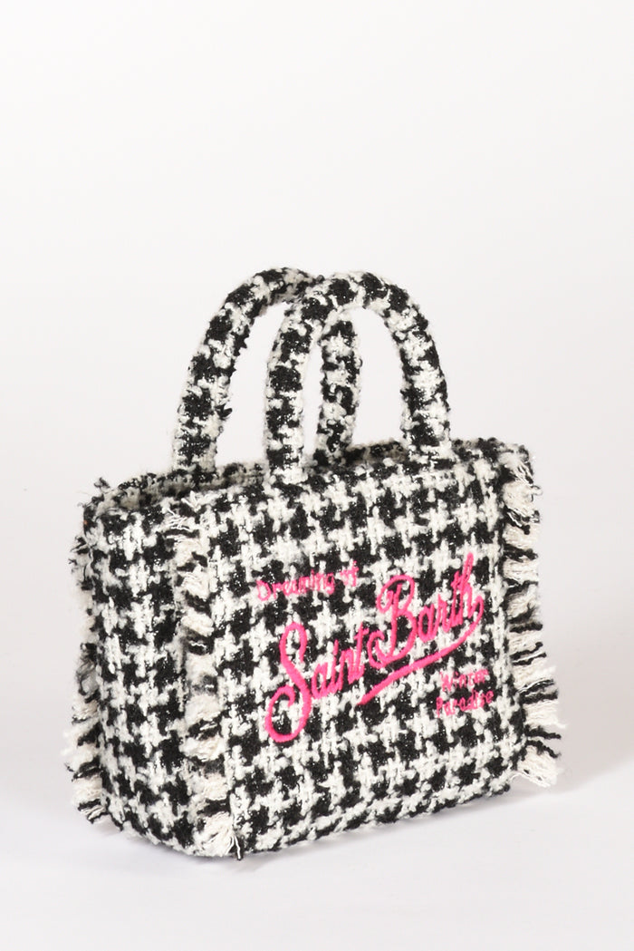 Mc2 Saint Barth Borsa Vanity Mini Bianco/nero/fucsia Donna - 3