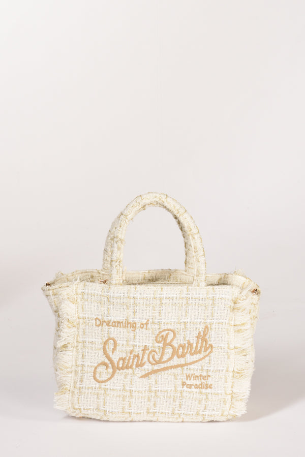 Mc2 Saint Barth Borsa Colette Bianco Naturale Donna