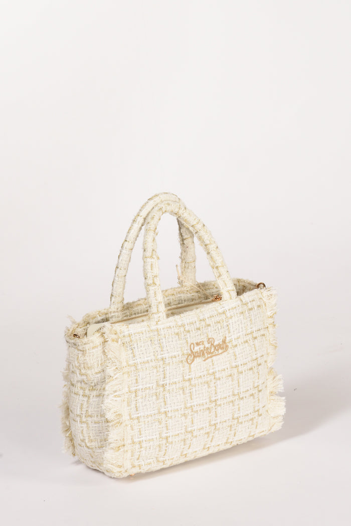 Mc2 Saint Barth Borsa Colette Bianco Naturale Donna - 6