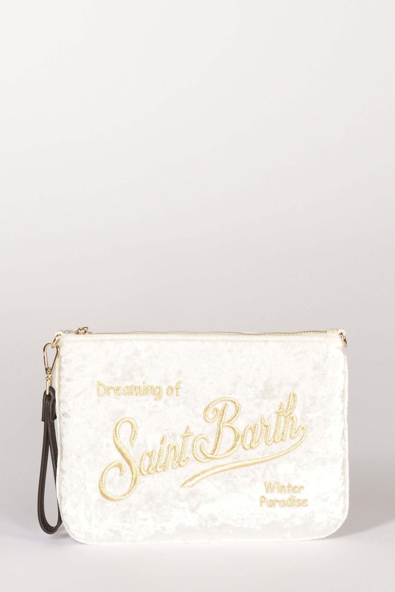 Mc2 Saint Barth Borsa Parisienne W Bianco/oro Donna