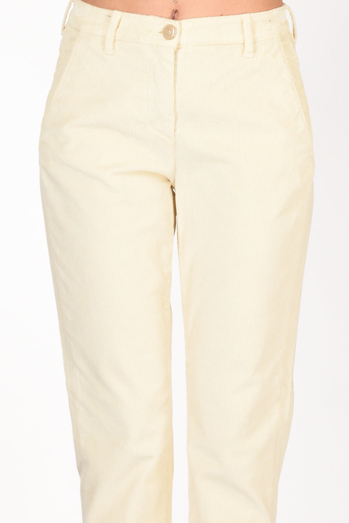 Hand Picked Jeans Rosa Bianco Latte Donna - 4