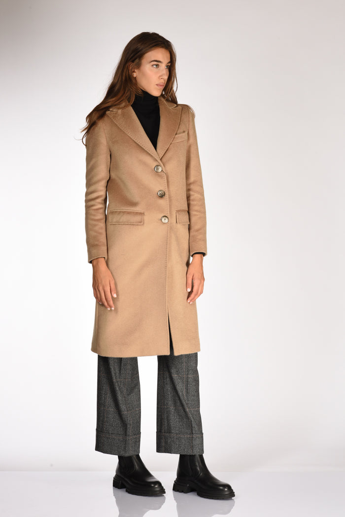 Five Cappotto Beige Donna - 4