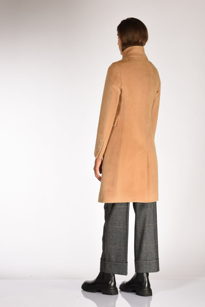 Five Cappotto Beige Donna - 4