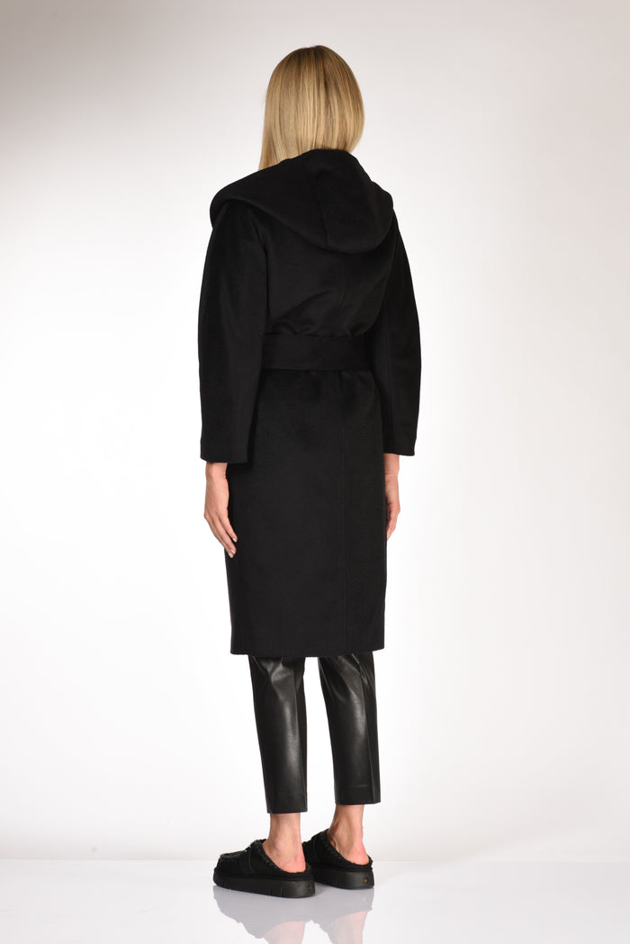 Five Cappotto Nero Donna - 5