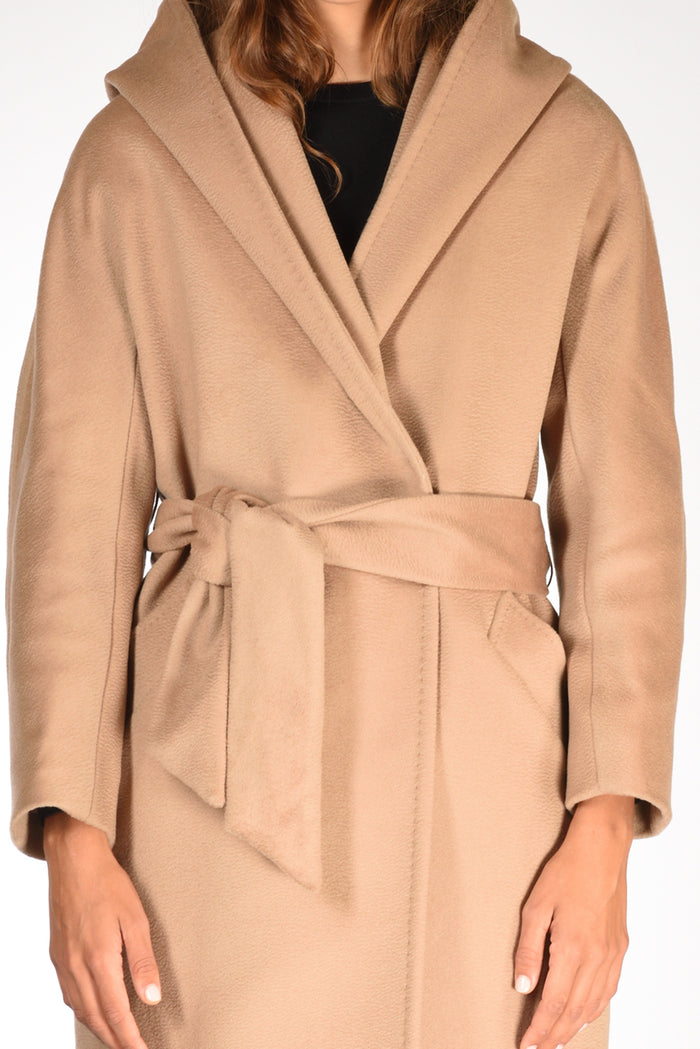 Five Cappotto Beige Donna - 3