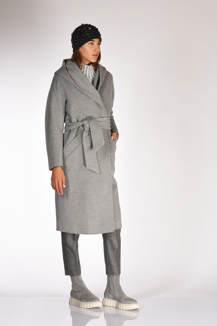 Five Cappotto Grigio Donna - 3