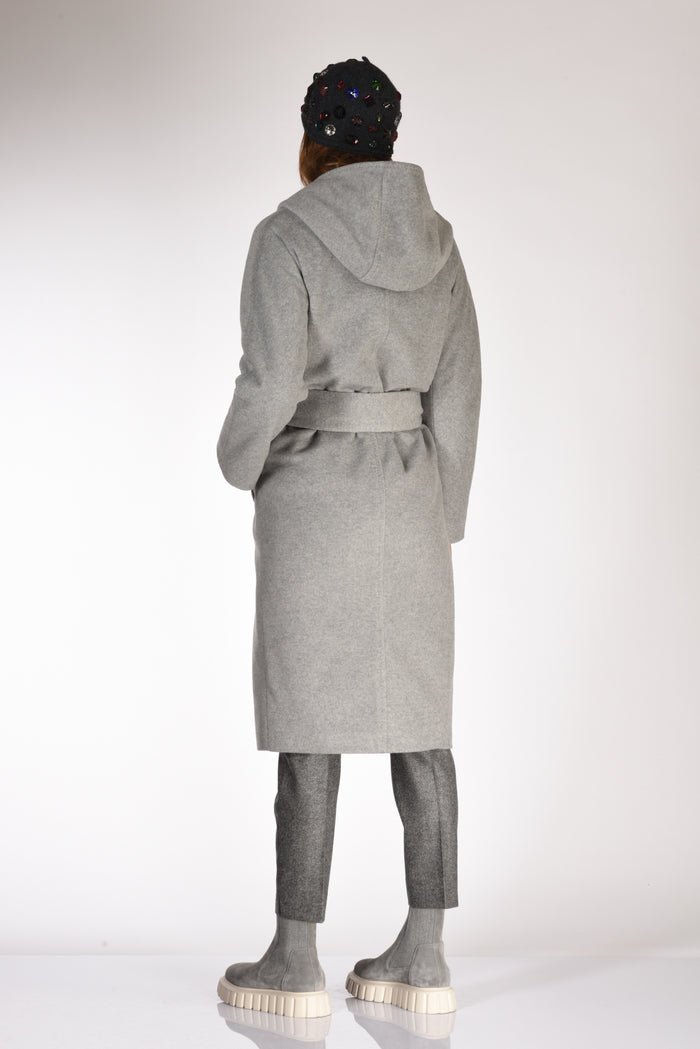 Five Cappotto Grigio Donna - 5