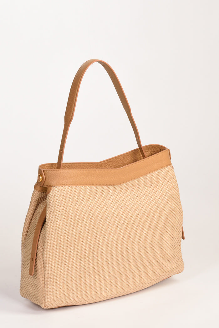 Gianni Chiarini Borsa A Mano Beige + Multicolor Donna - 5